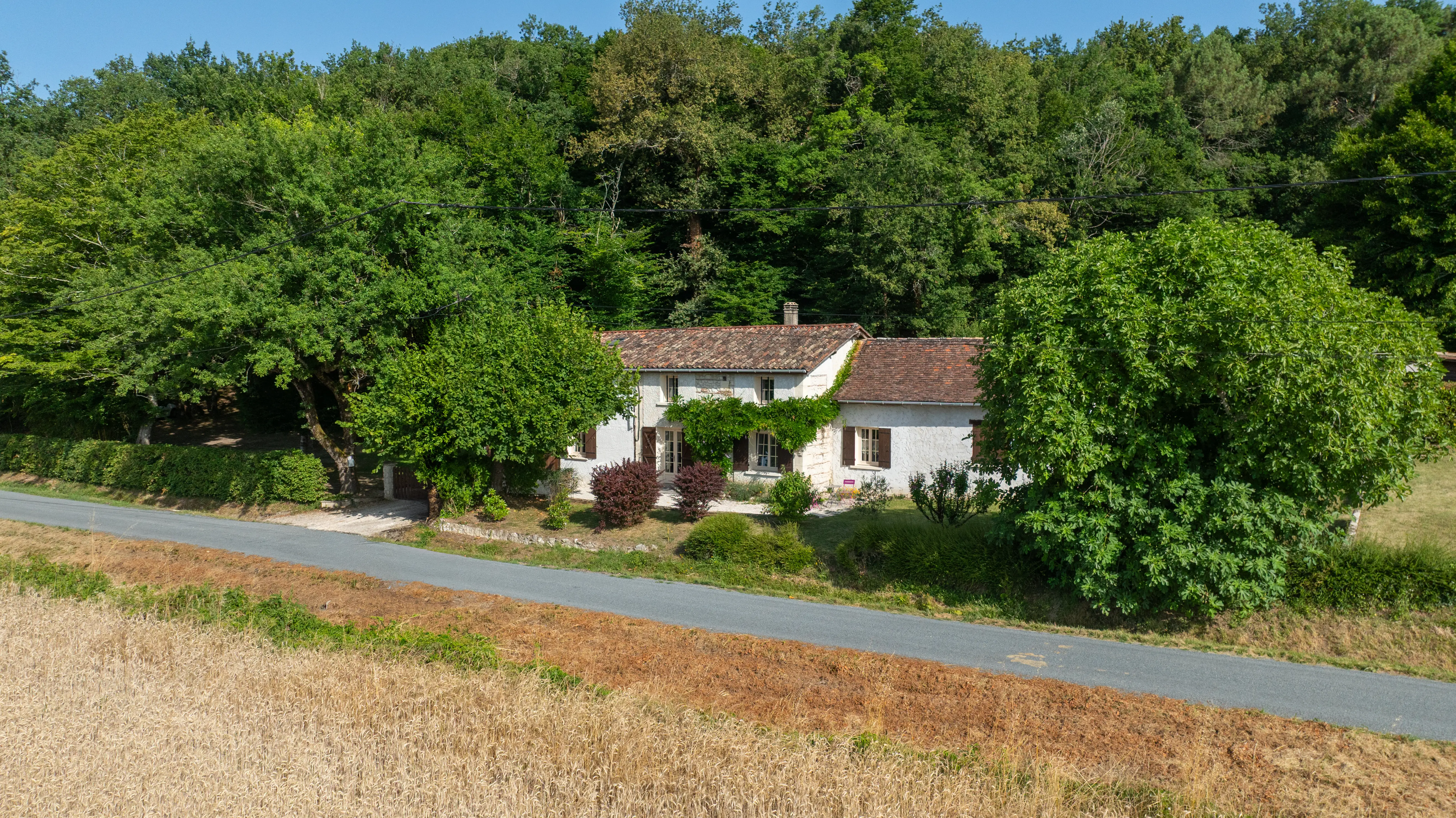 Vue d'ensemble du gîte
